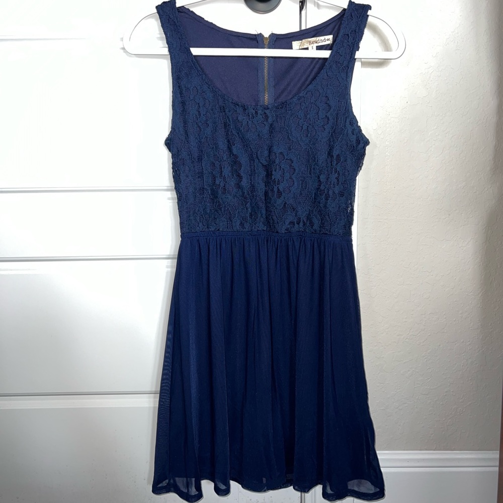 Rewind Fit and Flare Lace Dress
